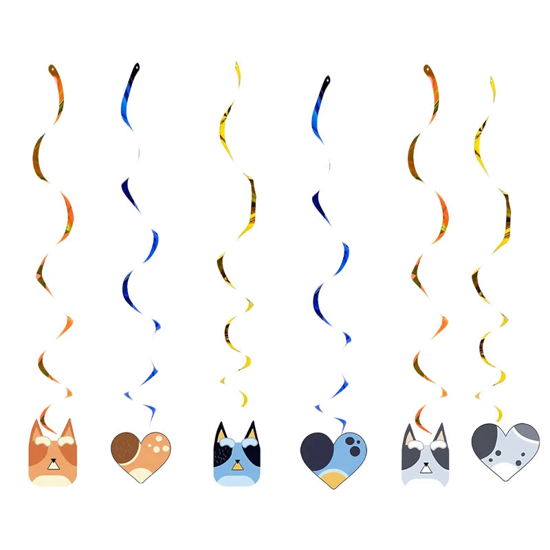 Kit Completo Decoración Cumpleaños Perritos - Platos, Vasos, Servilletas y Manteles Fiesta Infantil
