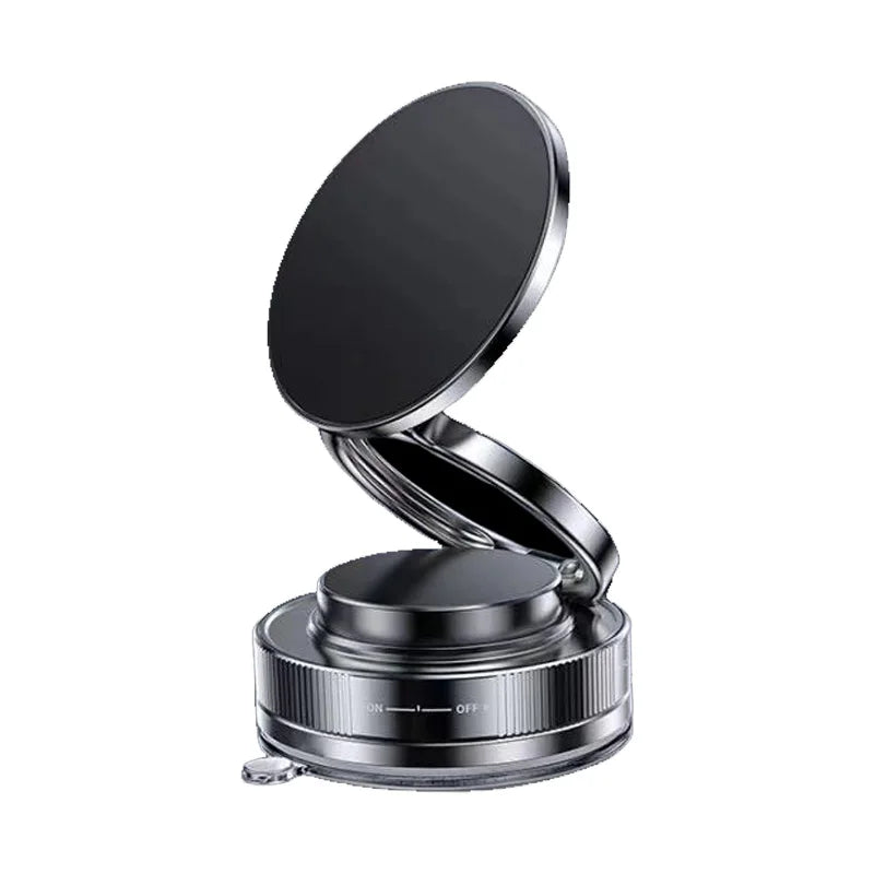 Soporte Magnético para Coche 360° - Plegable y Ajustable, con Ventosa para Coche/Espejo